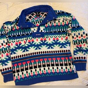 Men’s Columbia Fleece Pullover Sz large
